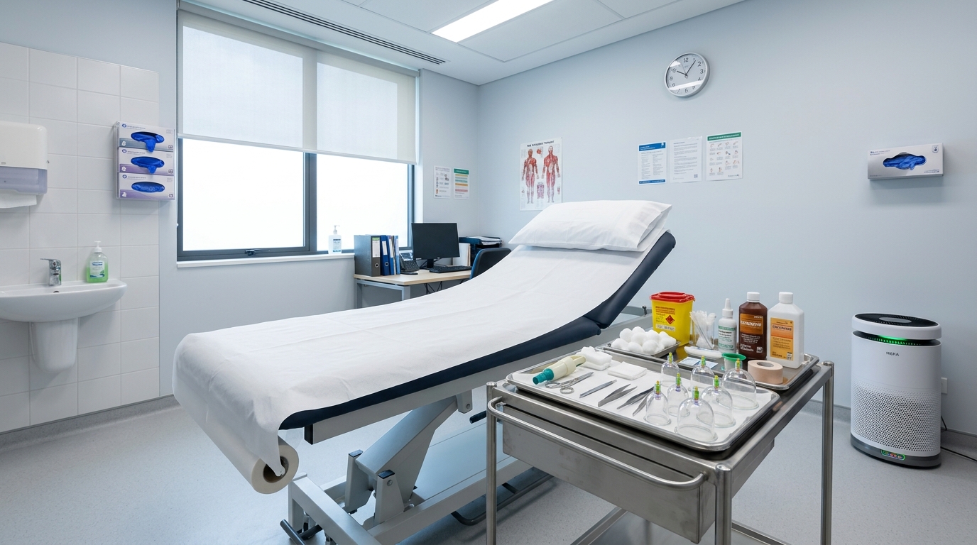 Sterile Hijama Clinical Chamber
